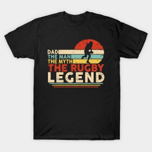 Vintage Rugby Dad Legend T-Shirt